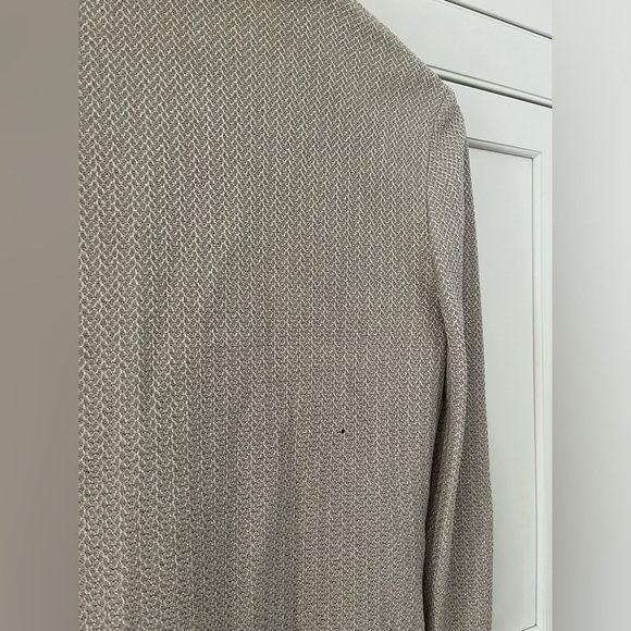 St. John Silver Textured Blazer - Picture 13 of 14